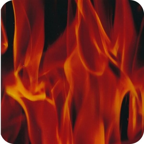 Flamme 5 Wassertransferdruck Folie