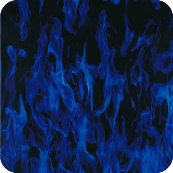 Flamme 7 Wassertransferdruck Folie