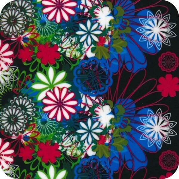 Mandala Blumen 11 Wassertransferdruck Folie